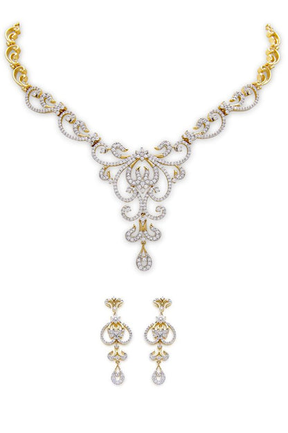 Signity Diamonds Nakshatra Necklace Set